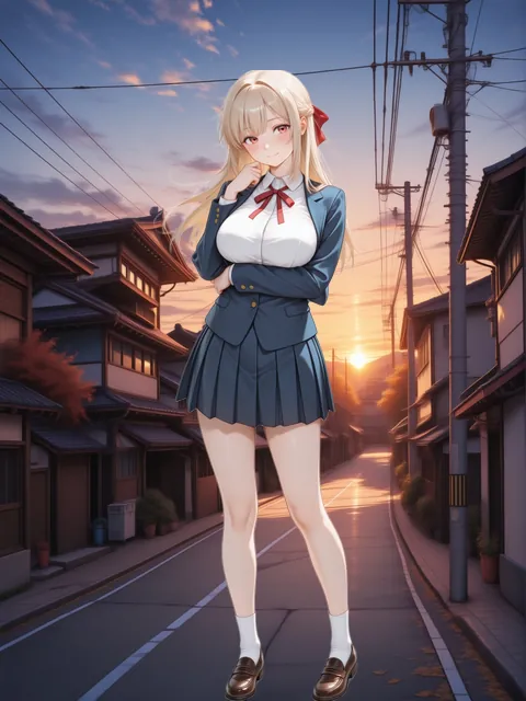 Walking home with Rinka (After-School Seconds with Rinka)