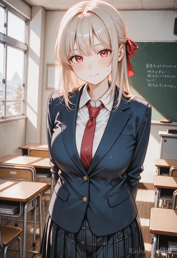 classroom(教室)の背景の作例|Example of the classroom background tag
