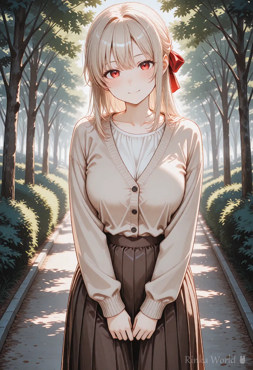 縦長のサイズで頭から足まで入れた全身の女の子のイラスト 画像サイズの考え方の例