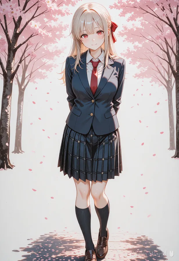 upper body を full body に変えた全身の作例|Same prompt with full body instead of upper body
